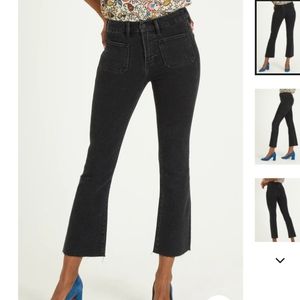 Dear John High Rise Cropped Flare Jeans